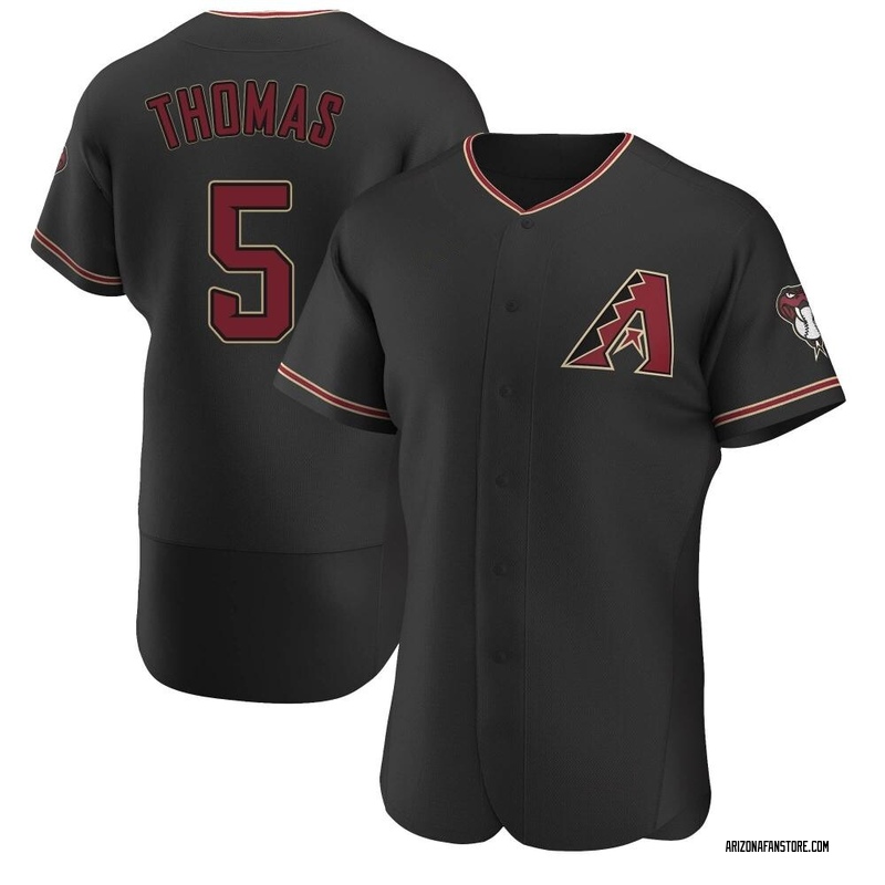 Alek Thomas Arizona Diamondbacks Alternate Black Jersey by NIKE