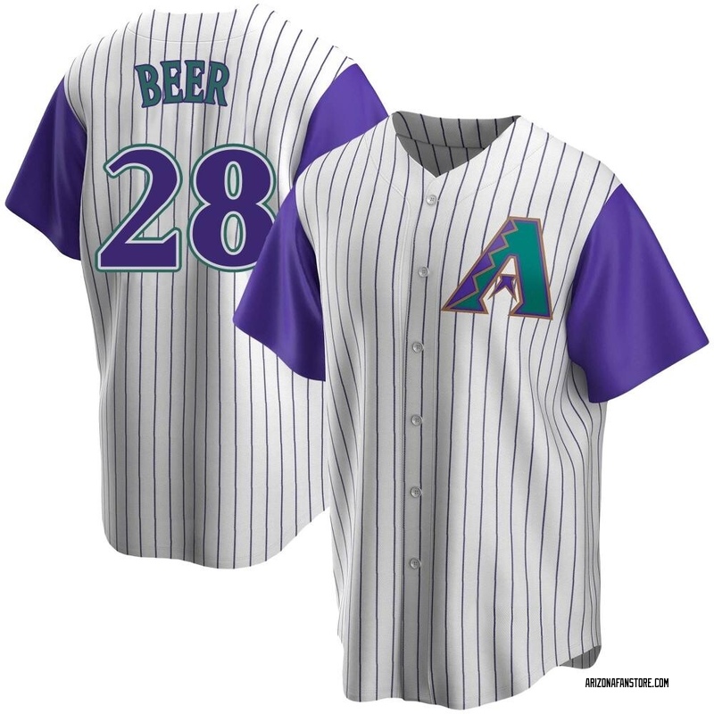 Authentic Arizona Diamondbacks Seth Beer /Teal Alternate Jersey